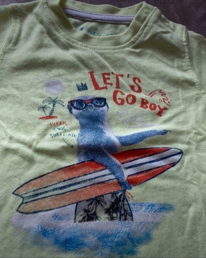 🌀 tee shirt Gémo 6 mois - photo numéro 3