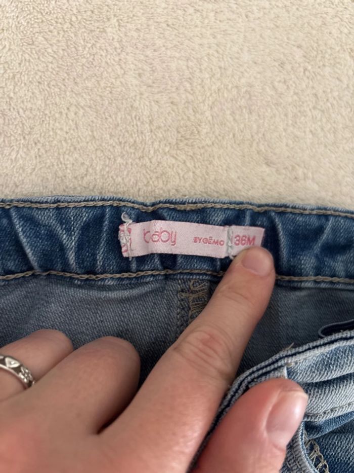 Jeans papillon 36 mois 3 ans - photo numéro 4