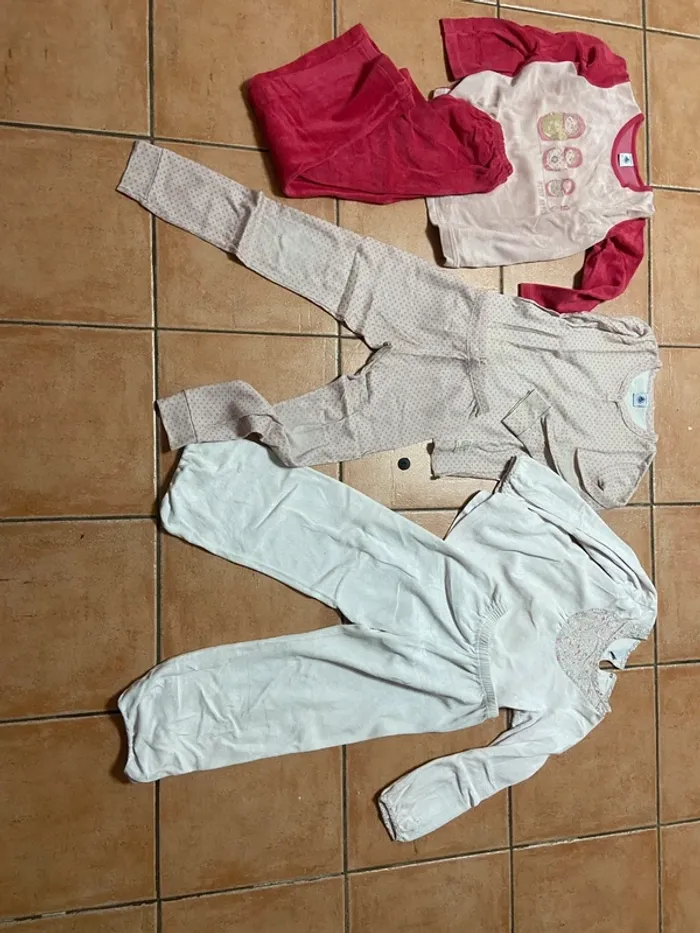 Lot 5 pièces pyjama petit bateau - photo numéro 6