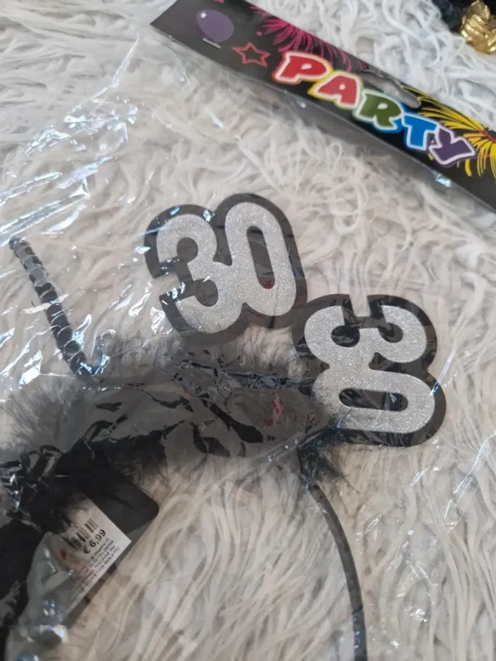 🤗 Accessoires anniversaire 30 ans neuf - photo numéro 3