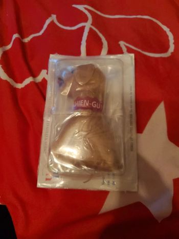 Petit peluche chien guide