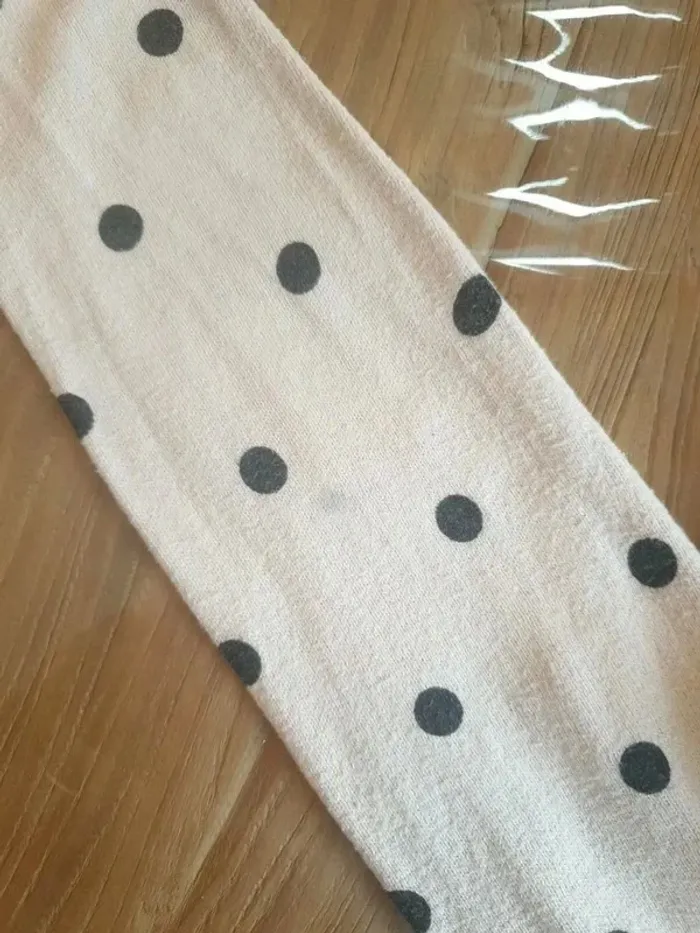 Gilet rose à pois noirs - photo numéro 5
