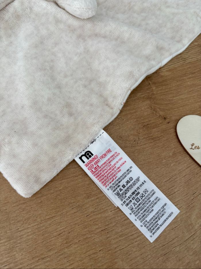 Doudou beige motif - photo numéro 3