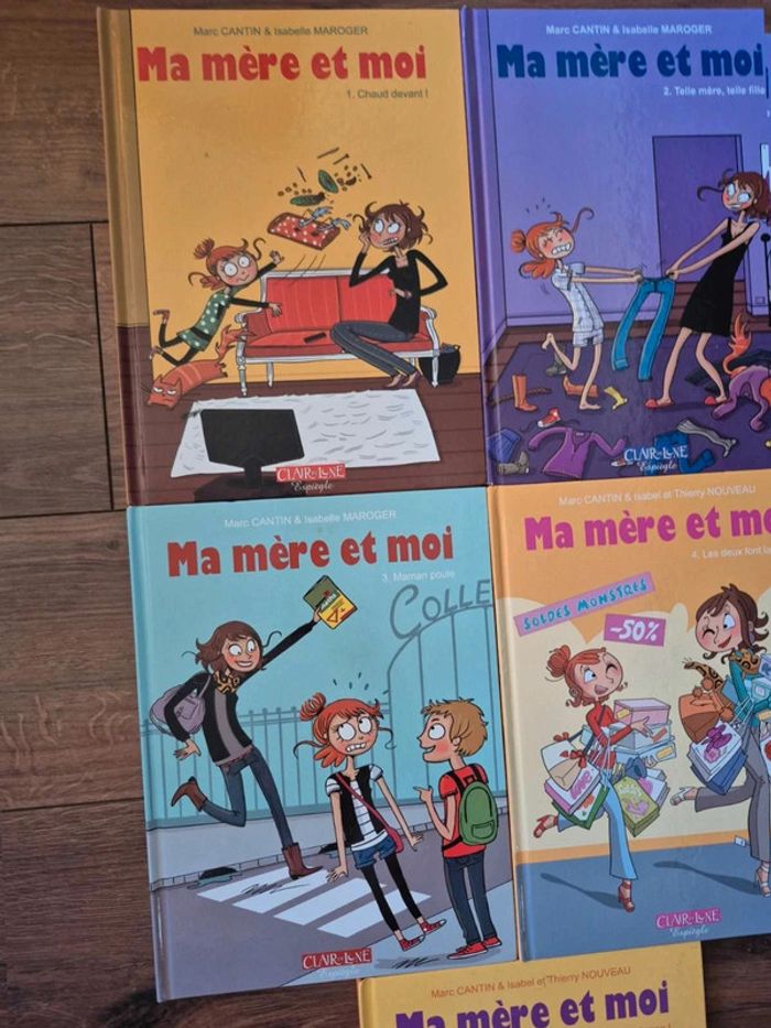 Lot de 5 bandes dessinées Ma mère et moi - photo numéro 2