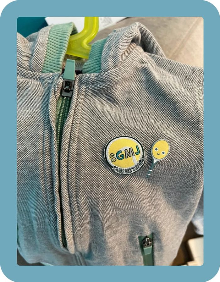 Beau sweat à capuche zippé 3 ans sergent major - photo numéro 4