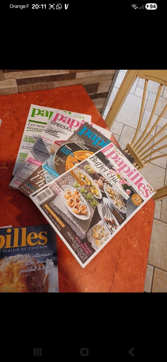 Collection magazines " Papilles " - photo numéro 2