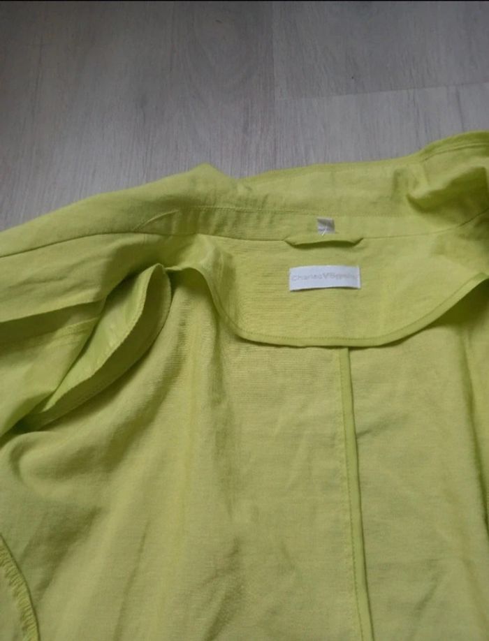 Blazer Charles Vögele vert pomme taille 50 - photo numéro 4