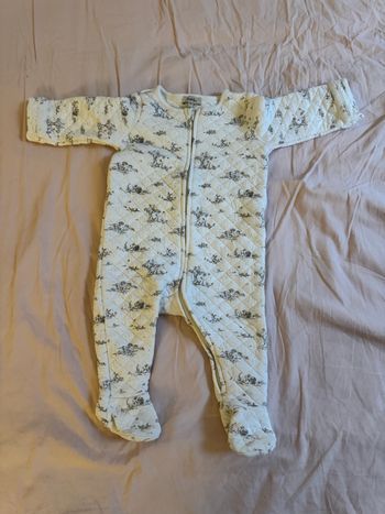 Combinaison matelassée Natalys - 6 mois