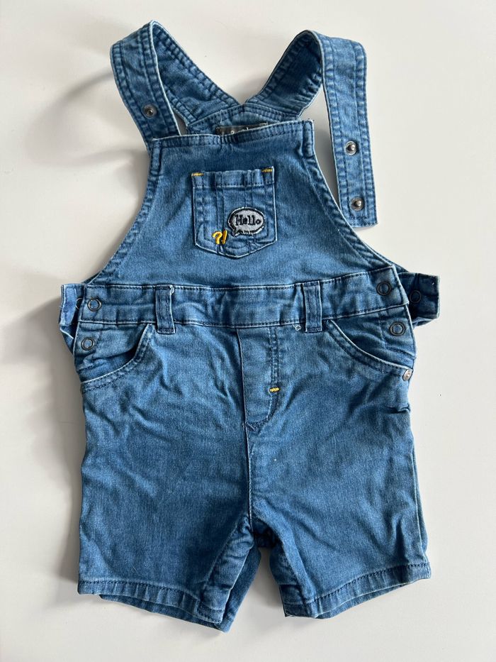 Lot salopettes garçon 9 mois très bon état - photo numéro 7