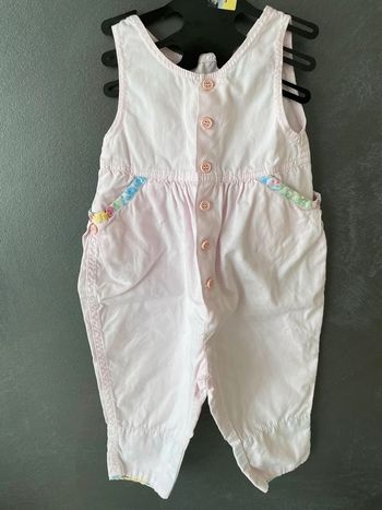 Combi sans manche rose