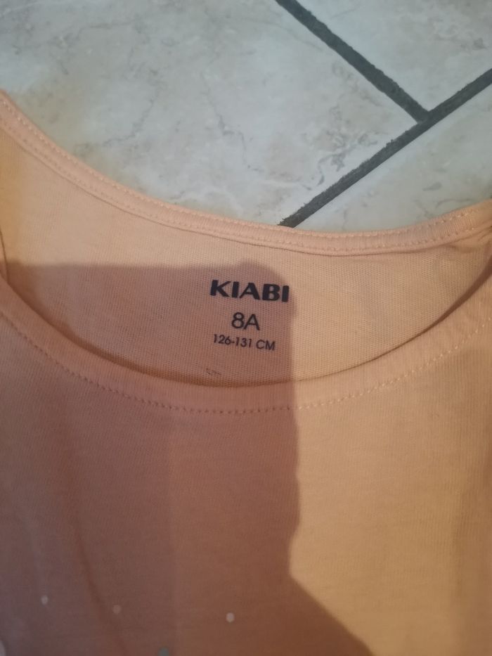 Lot de 2 t-shirts fille 8 ans kiabi - photo numéro 4