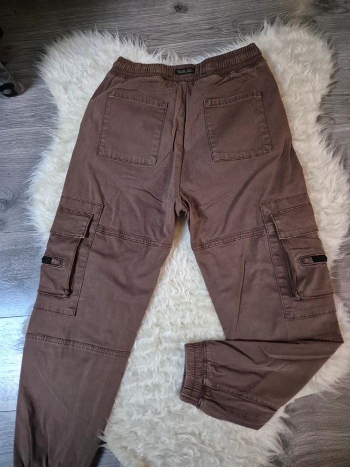 Pantalon cargo pour homme T. S Bershka - photo numéro 3