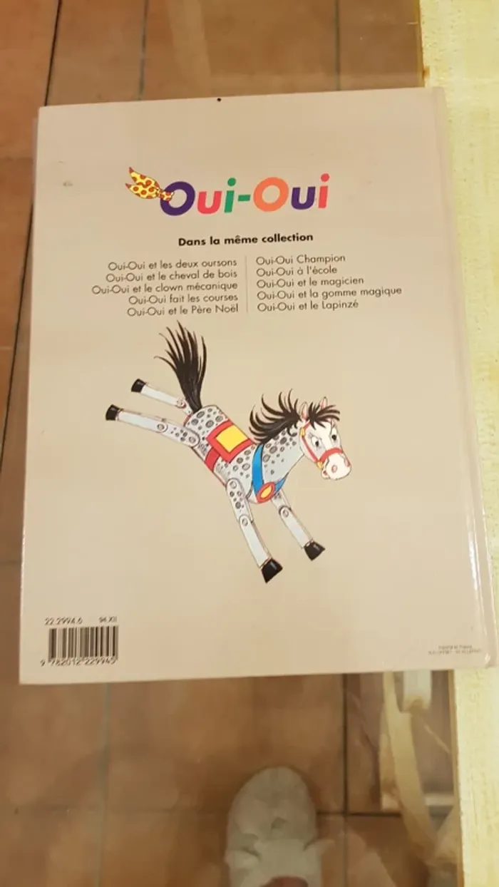 Lot 2 livres Oui oui - photo numéro 6