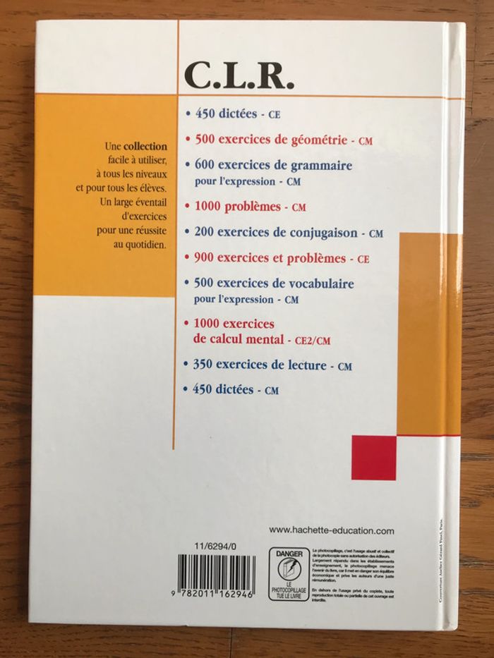 CLR 500 exercices de Géométrie CM - Livre de l'élève - photo numéro 2