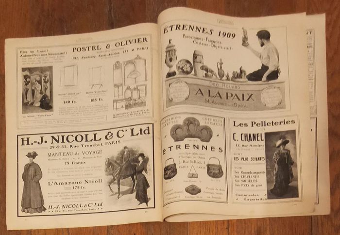 Ancienne revue Femina Noël 1908 n°189 vintage - photo numéro 7