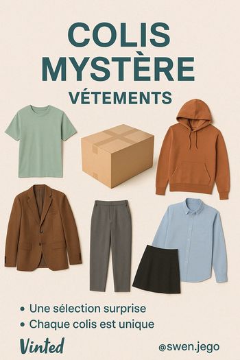 Colis mystere (35 vêtements)