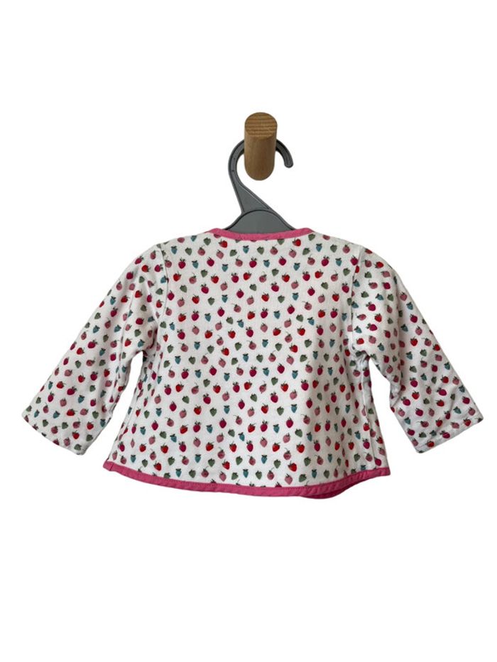 LOT / Ensemble Kenzo Kids imprimé fraises (combishort + cardigan) - 3 mois (60cm) - photo numéro 11