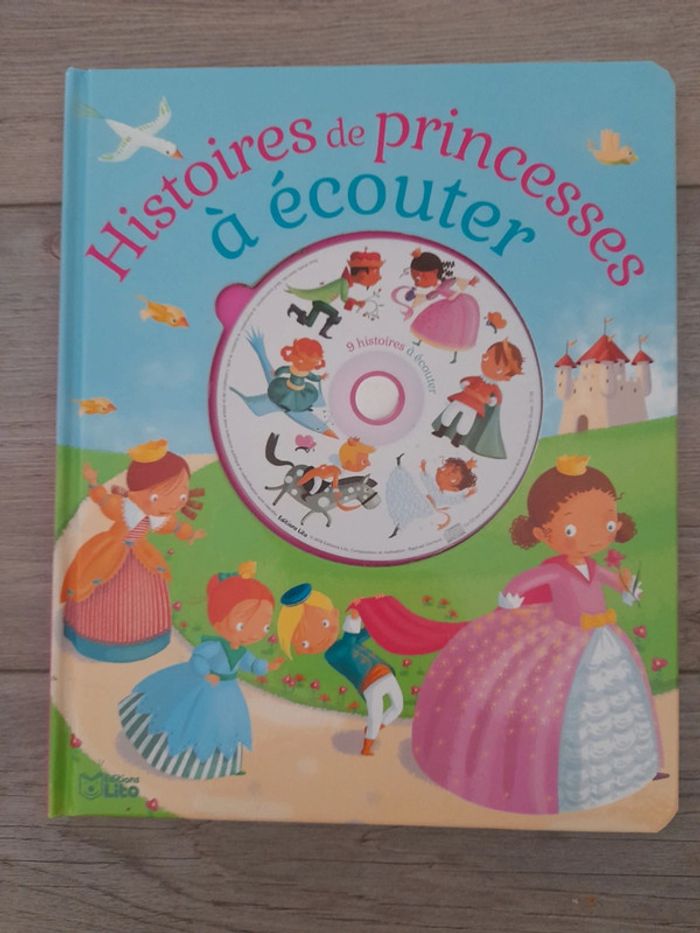 Livre histoires de princesses à écouter