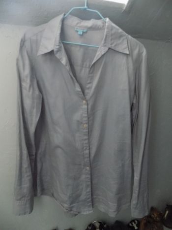 chemise mauve bensimon neuve S