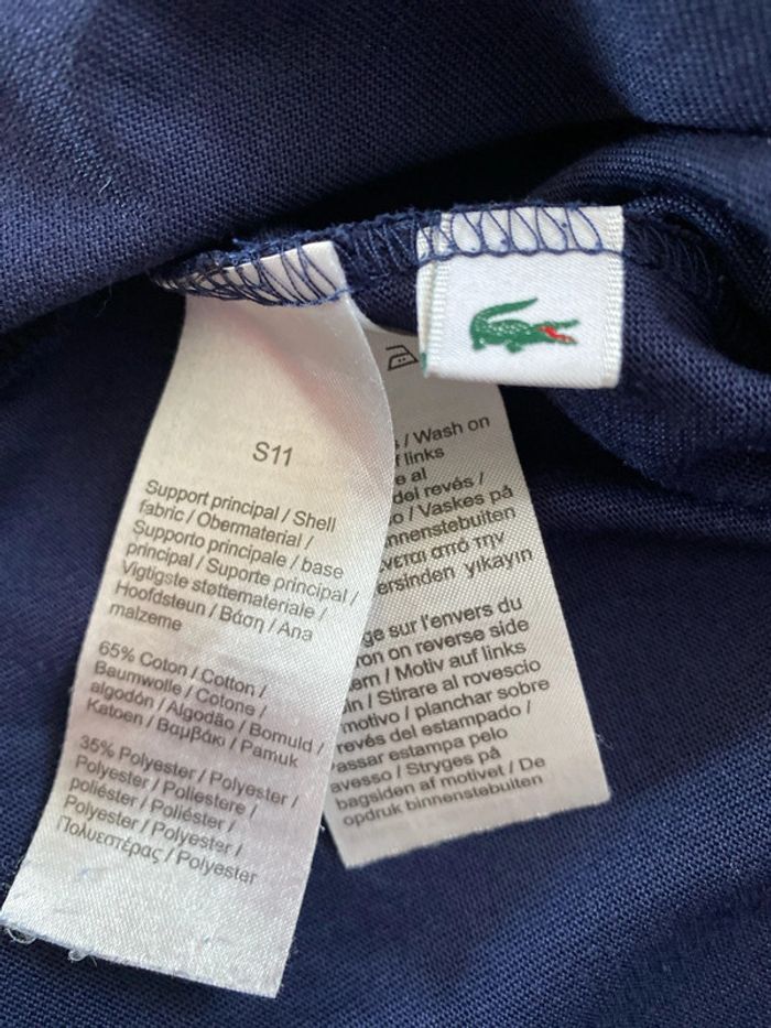 Tee shirt Lacoste 12 ans - photo numéro 3