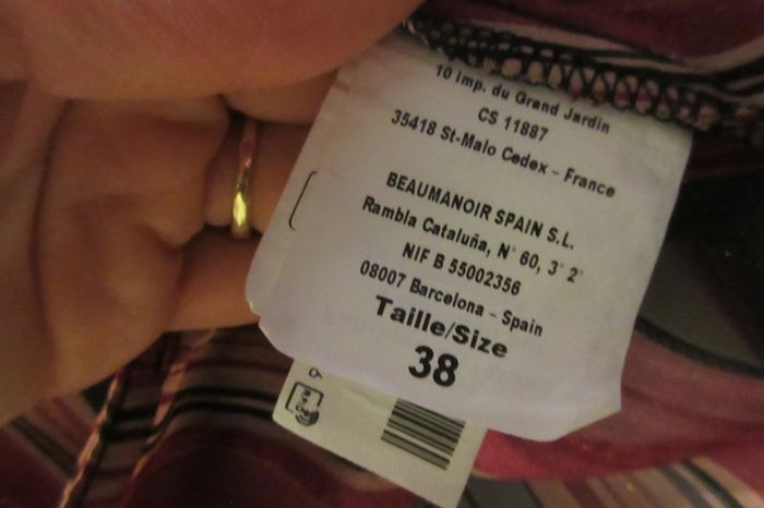 blouse manches 3/4 - photo numéro 7