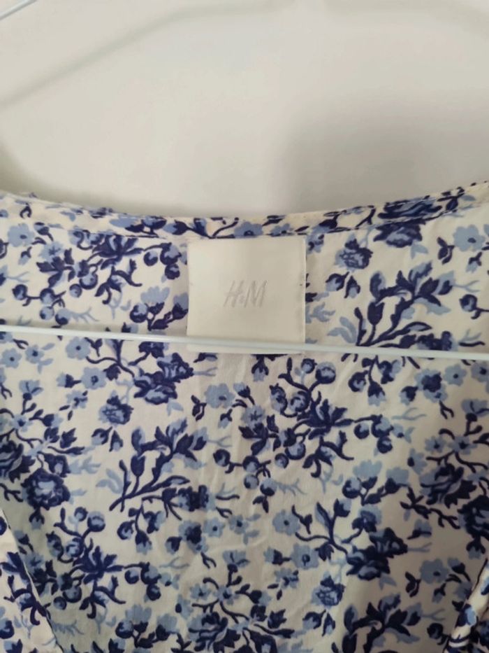 Robe manches 3/4 liberty h&m M - photo numéro 4