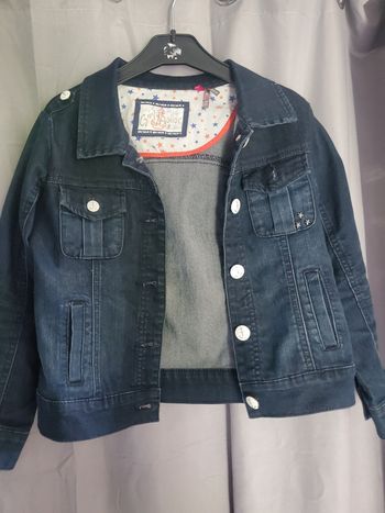 Veste en jeans fille 8 ans 