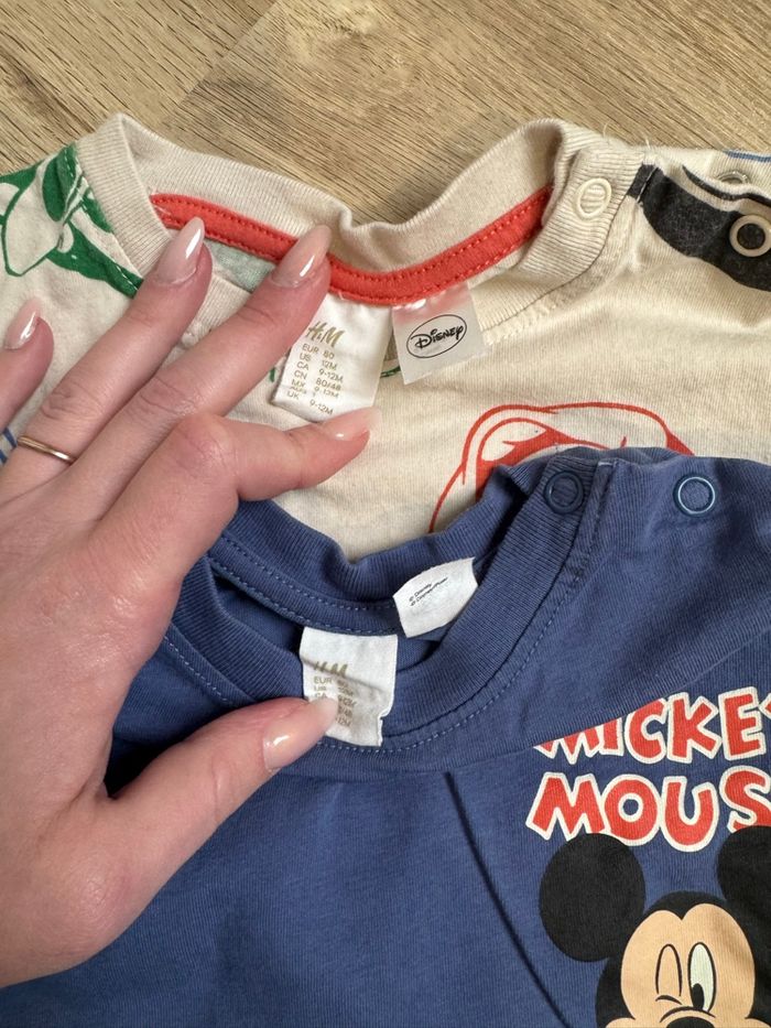 Lot de t-shirt Mickey - photo numéro 2