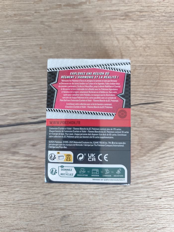 Bundle Pokémon Flamme blanche EV10.5 NEUF - photo numéro 3
