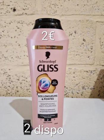 Shampooing gliss sos longueurs et pointes