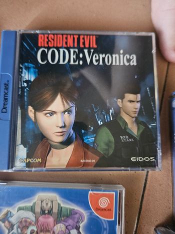 Jeu dreamcast résident evil