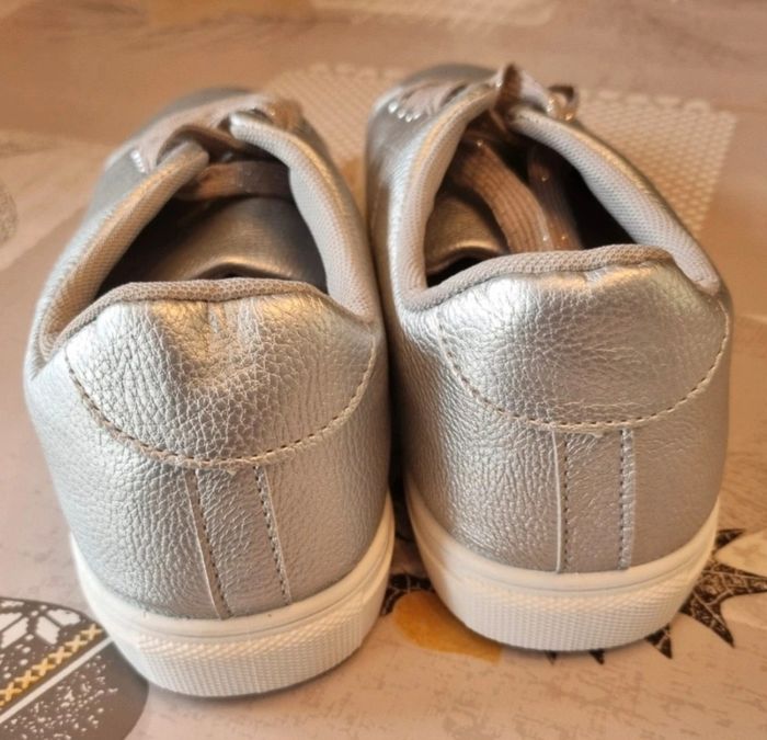 Baskets argentées - photo numéro 5