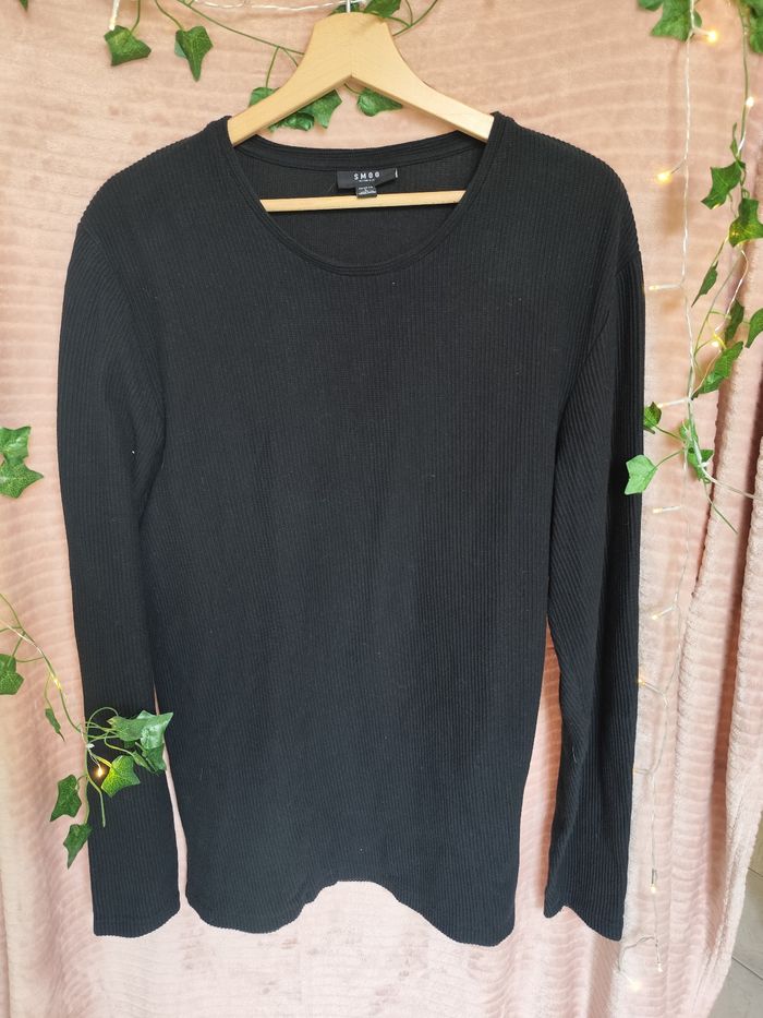Pull noir Smog L