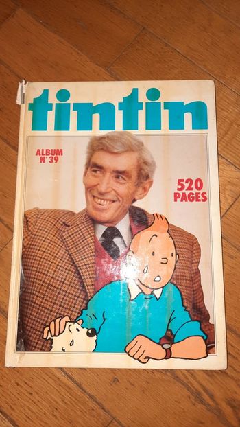 Tintin album numéro 39 520 pages