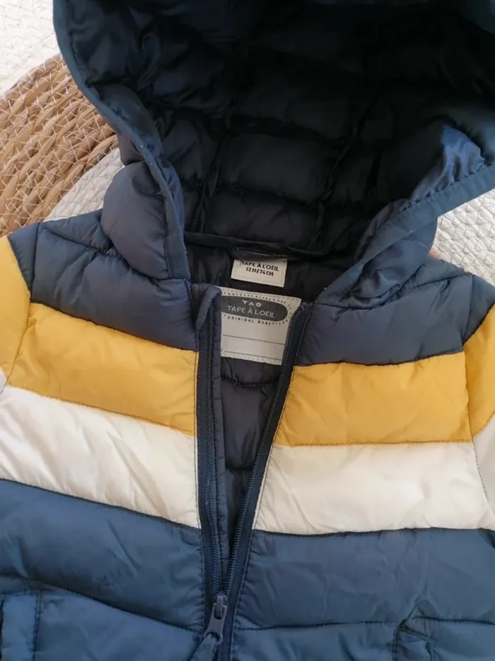 Doudoune à capuche - Tape à l'oeil - 12 mois - photo numéro 2