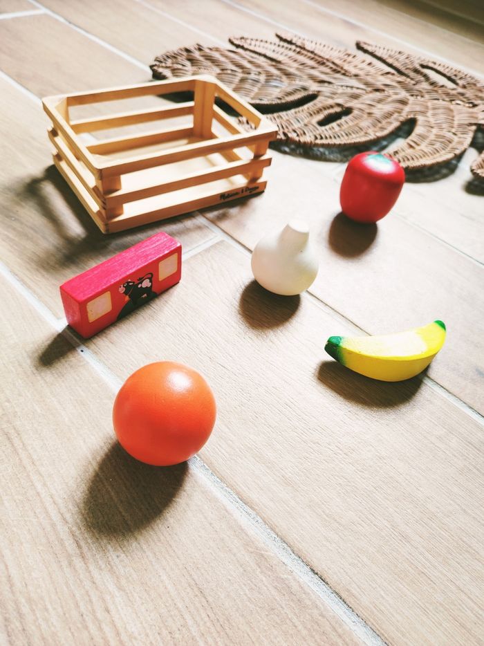 🧀Dinette cagette fruits et divers aliments en bois marque Melissa et Doug - photo numéro 2