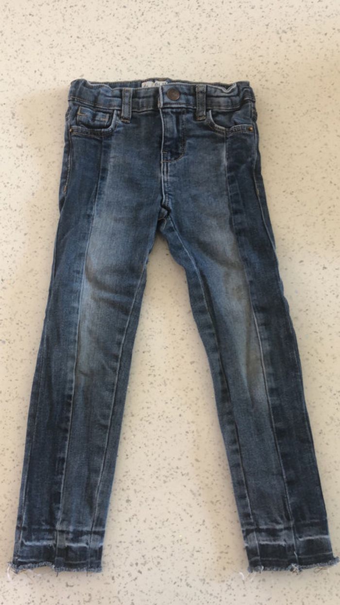 Jean slim fille 4 ans