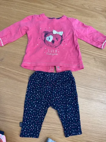 Tenue bébé fille Lulu castagnette