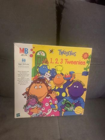 Jeu vintage 123 tweenies (lire descriptif)