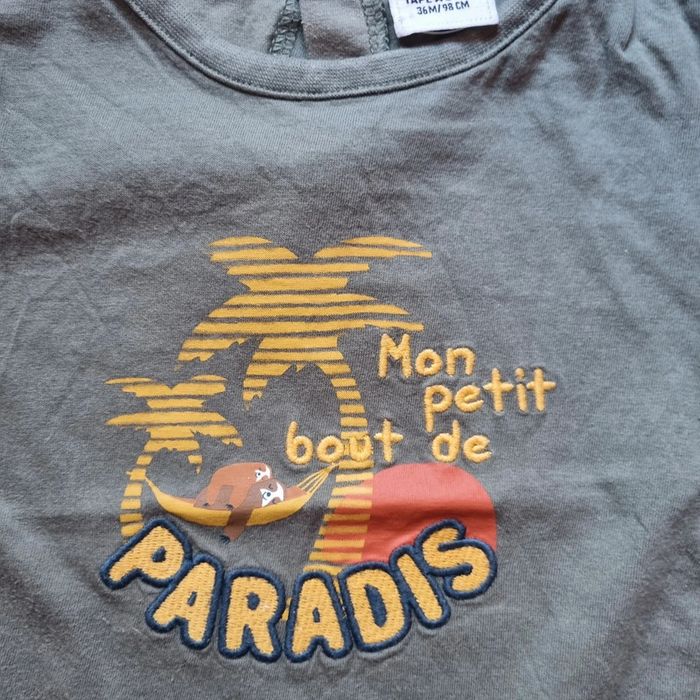 Tee shirt paradis - photo numéro 2