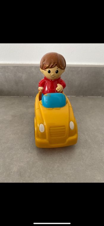Voiture avec garçon Mega Bloks