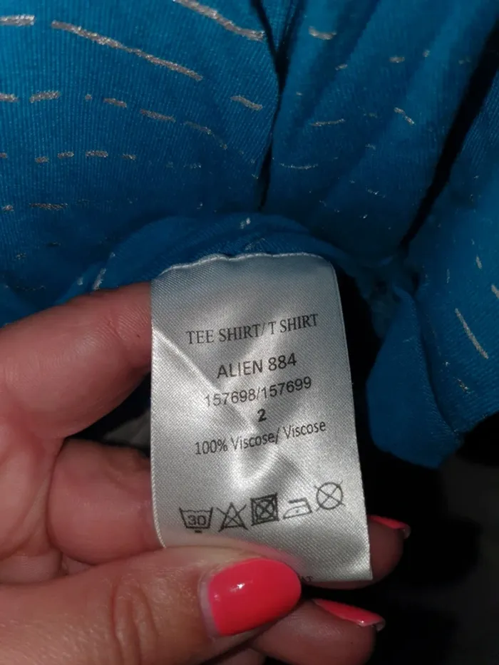 Joli haut fantaisie riu taille 38 - photo numéro 6