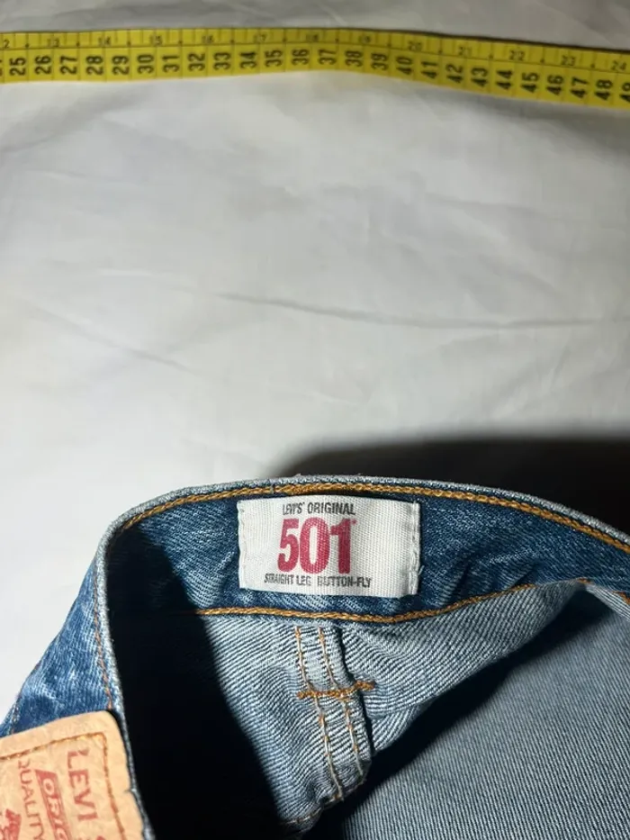 Jean levi’s 501 w34 L32 straight leg button fly - photo numéro 11