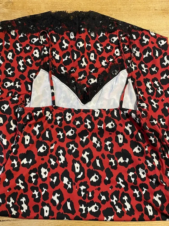 Robe longue léopard Zara - photo numéro 2
