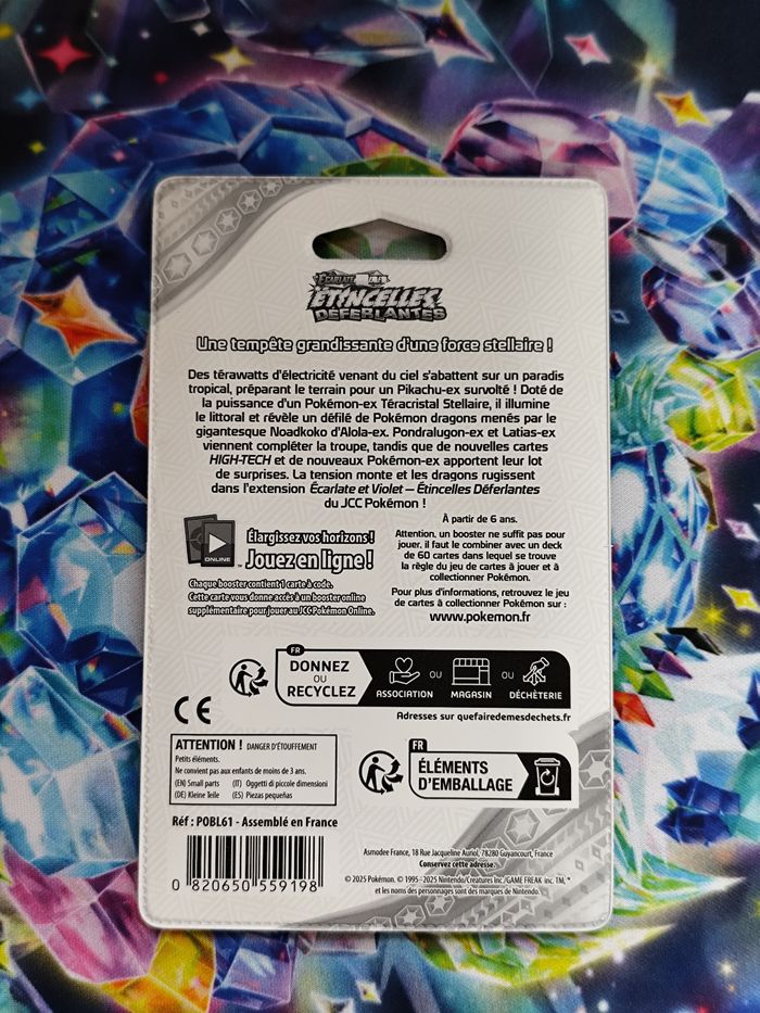 Booster étincelles déferlantes ev08 Noadkoko sous blister - photo numéro 2