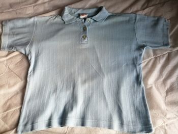 Polo bleu ciel 8 ans Jacadi