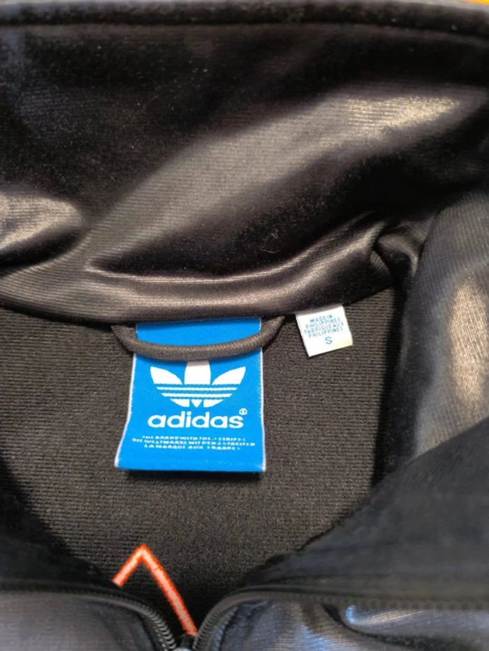 Veste Adidas - Chile 62 - Noir/Vert/Rouge - Logo Brodé - Taille S - photo numéro 6