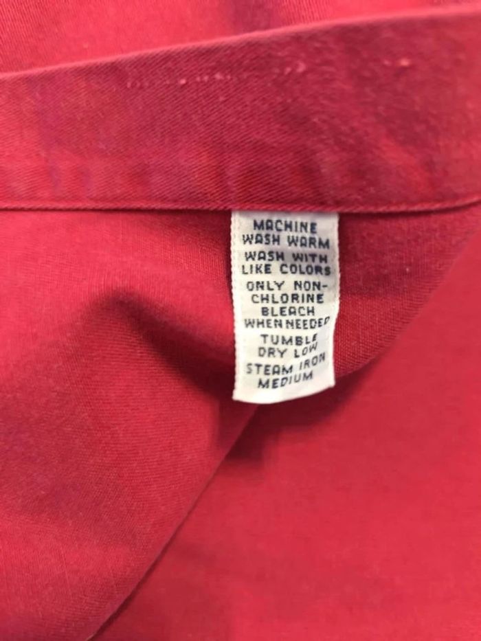 Chemise Ralph Lauren - Blake 100 % Cotton - Logo brodé marine - Bordeaux - Taille XXL - photo numéro 10