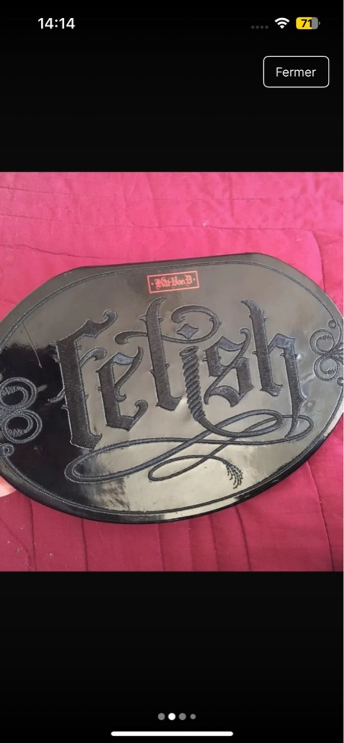 Palette Fetish Kat Von D - photo numéro 2