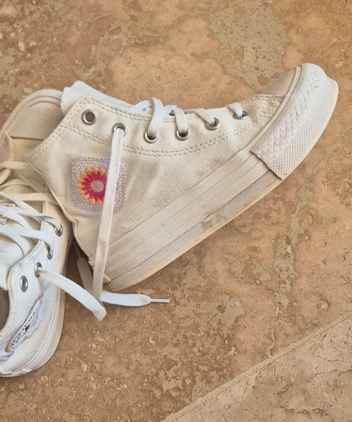 Basket converse 🌸 - photo numéro 4